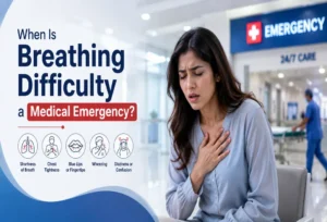 When Is Breathing Difficulty a Medical Emergency?