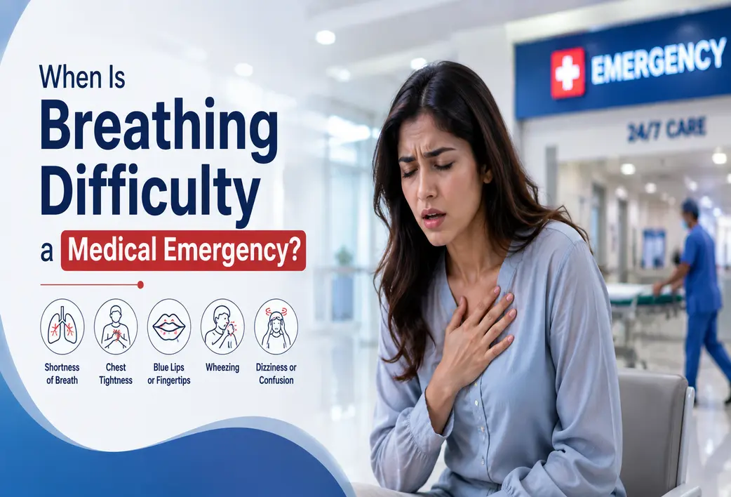 When Is Breathing Difficulty a Medical Emergency?